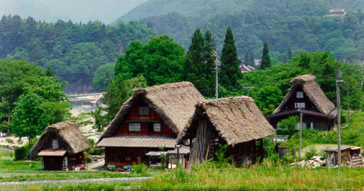 villages historiques de shirakawa go et gokayama